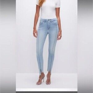 Good American Women's Jeans Good Legs Mid Rise Skinny Compression Jeans size0/25